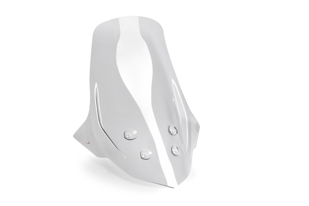 PUIG 21926W Windschutzscheibe V-Tech Line Touring passend fuer SUZUKI BURGMAN STREET 125EX Transparent