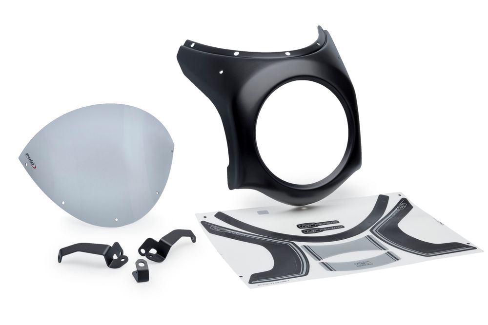 PUIG 21962H Retro-Verkleidungscheibe passend fuer HONDA CB650R NEO SPORTS CAFE ECLUTCH Getönt