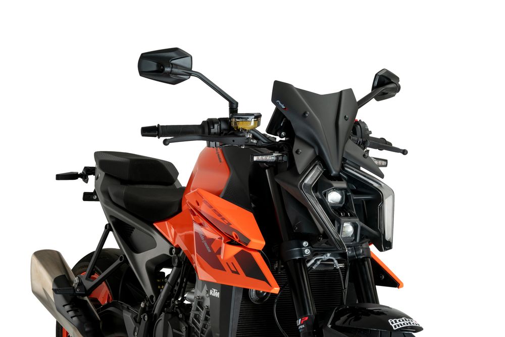 PUIG 21995J New Generation Sport passend fuer KTM 990 DUKE Mattschwarz