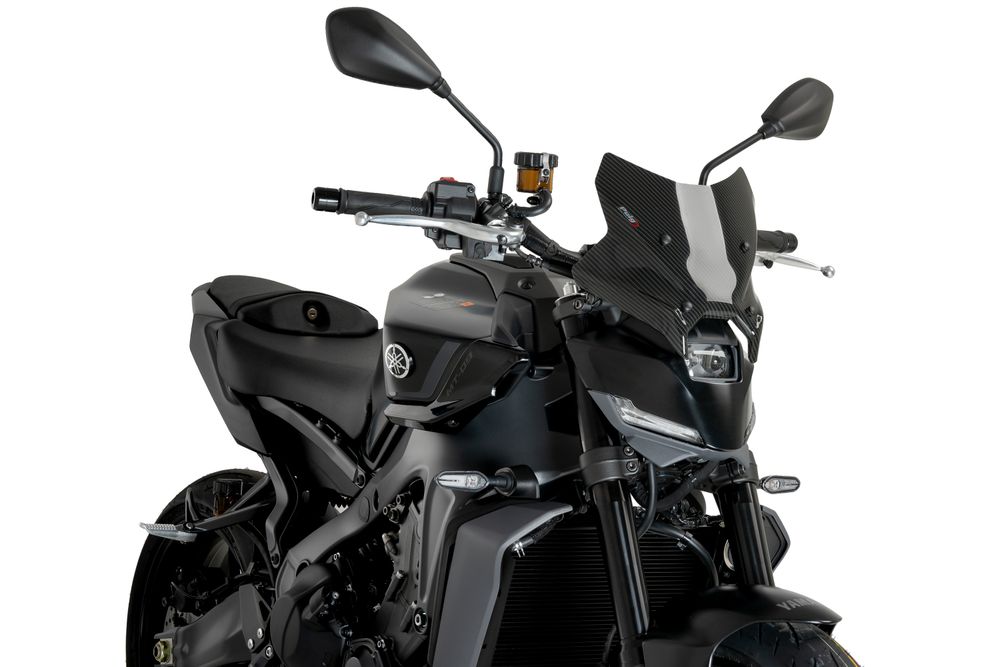 PUIG 22077C New Generation Sport passend fuer YAMAHA MT-09 SP Carbon look