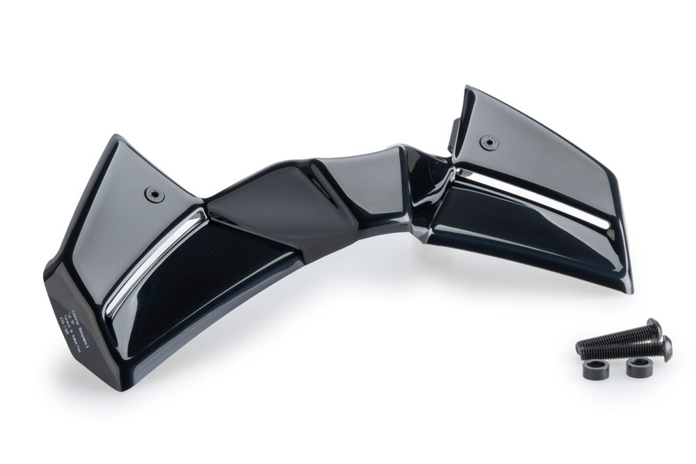PUIG 22079N Naked Front Spoiler passend fuer YAMAHA MT-09 SP Schwarz