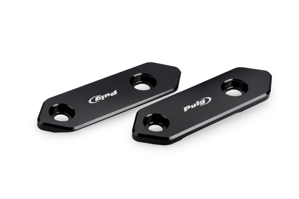 PUIG 22105N Rückspiegel Kappen passend fuer TRIUMPH DAYTONA 660 Schwarz