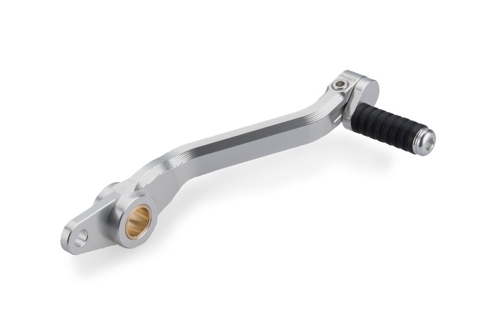 PUIG 22124P Verstellbares Bremsfusspedal passend fuer KAWASAKI Z900 Silber
