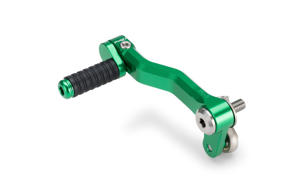 PUIG 22125V Verstellbares Gangschaltpedal passend fuer KAWASAKI Z900 Grün