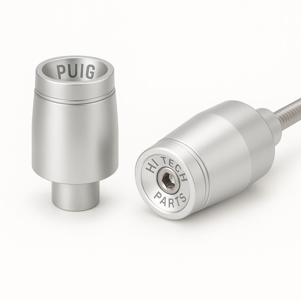 PUIG 22127P Lenkerenden Sport passend fuer HONDA XL750 TRANSALP Silber