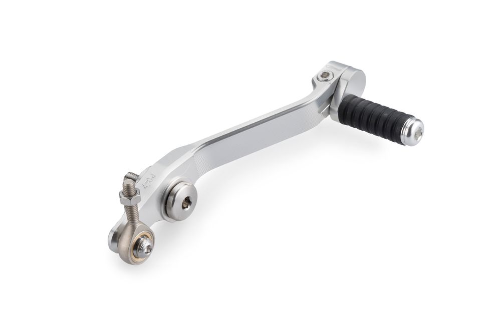 PUIG 22230P Verstellbares Gangschaltpedal passend fuer YAMAHA MT-09 SP Silber
