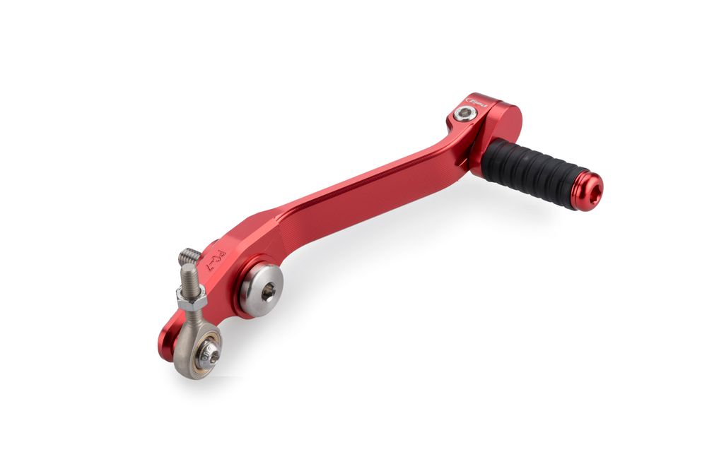 PUIG 22230R Verstellbares Gangschaltpedal passend fuer YAMAHA MT-09 SP Rot