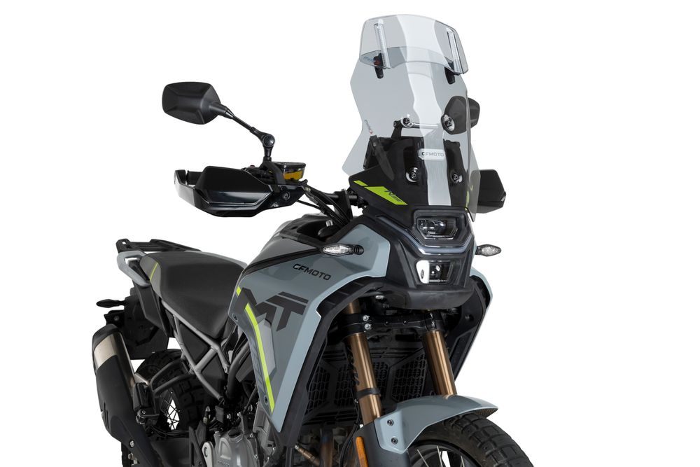 PUIG 22262H Tourenscheibe mit Spoilerscheibe passend fuer CFMOTO 450MT Getönt