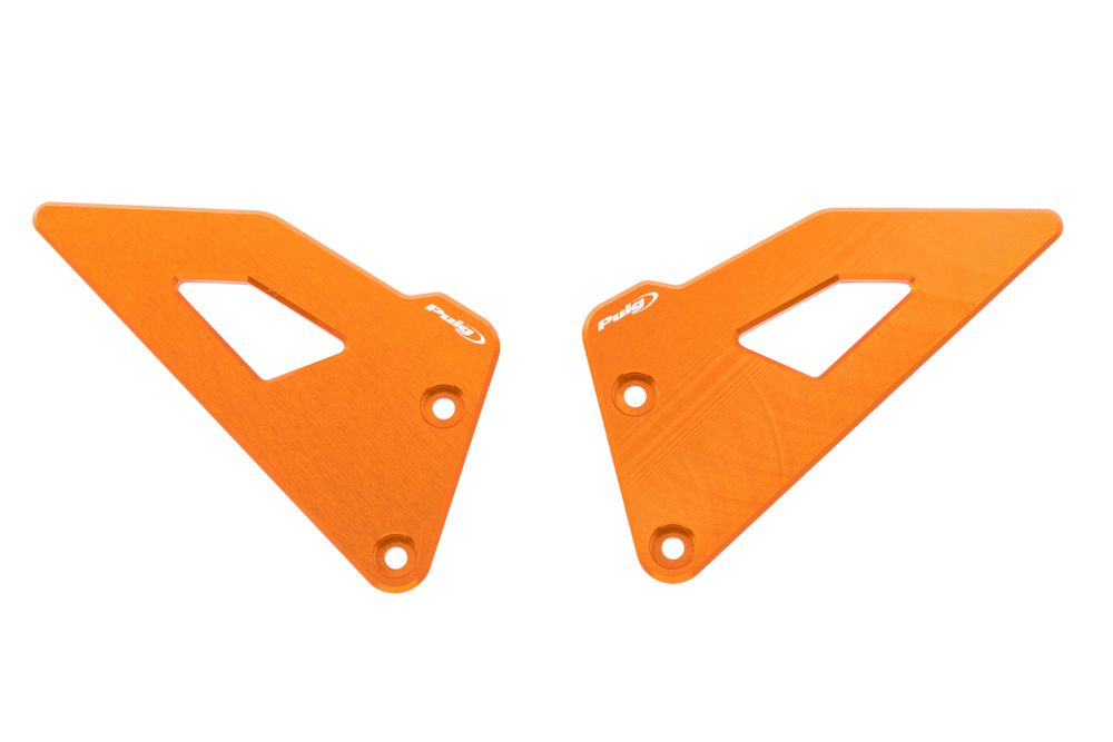 PUIG 22263T Fersenplatten passend fuer KTM 990 DUKE Orange