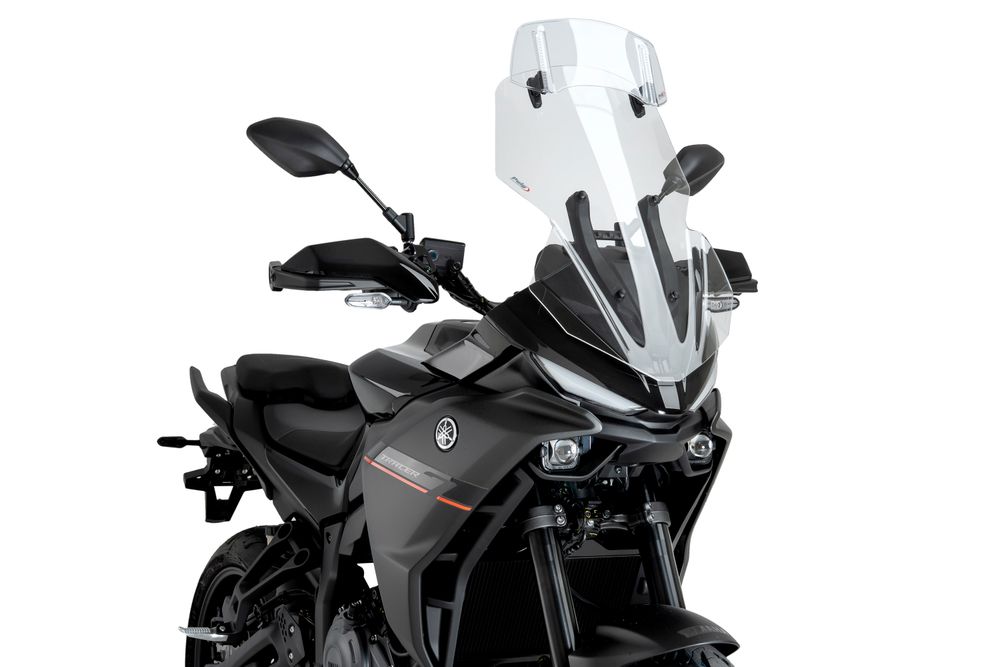 PUIG 22767W Tourenscheibe mit Spoilerscheibe passend fuer YAMAHA TRACER 7 GT