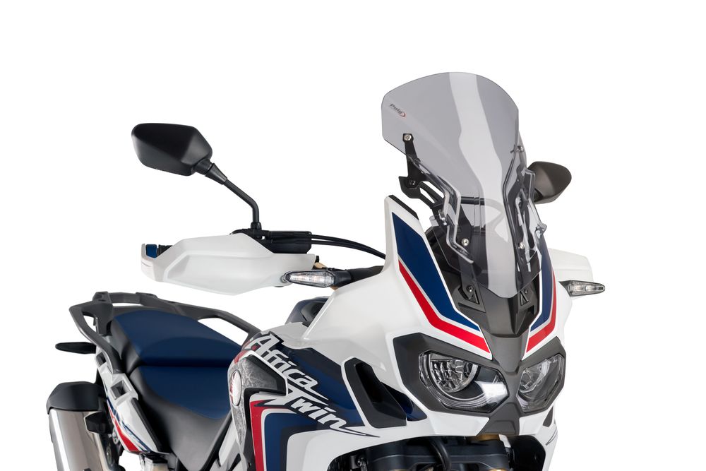 PUIG 9155H Verstellbare Scheibe passend fuer HONDA CRF1000L AFRICA TWIN Getönt