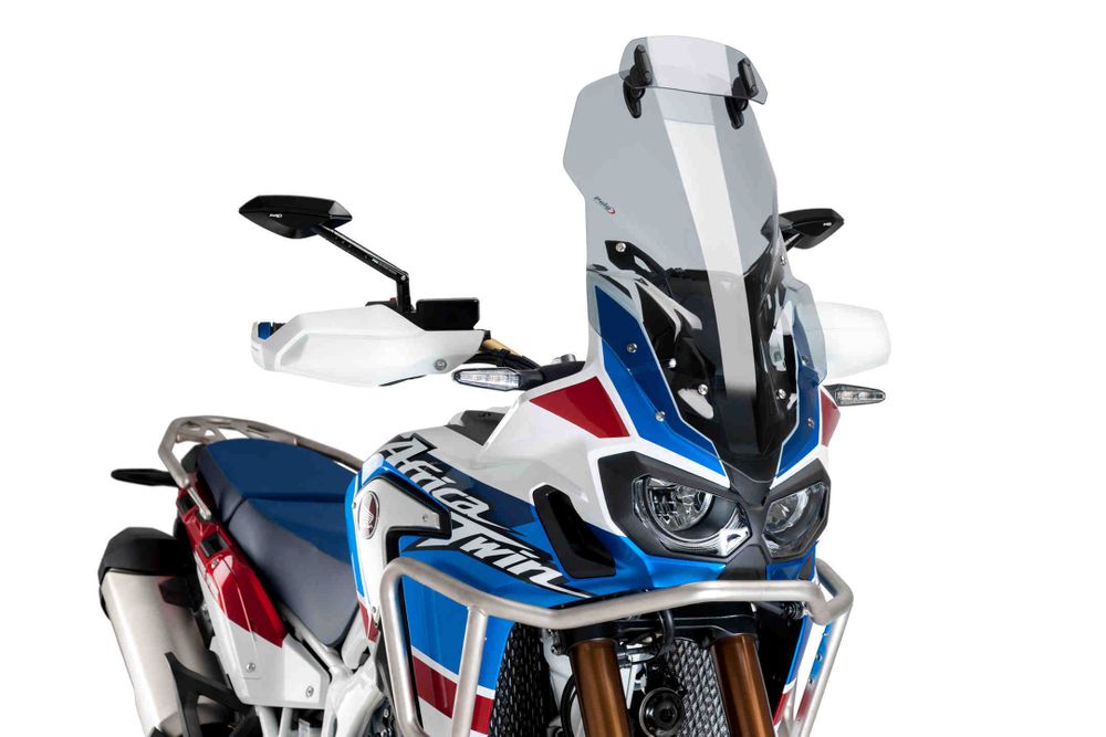 PUIG 8906H Tourenscheibe mit Spoilerscheibe passend fuer HONDA CRF1000L AFRICA TWIN Getönt
