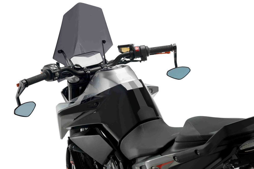 PUIG 6994N Hi-Tech IV Rückspiegel passend fuer YAMAHA XJR1300 Schwarz