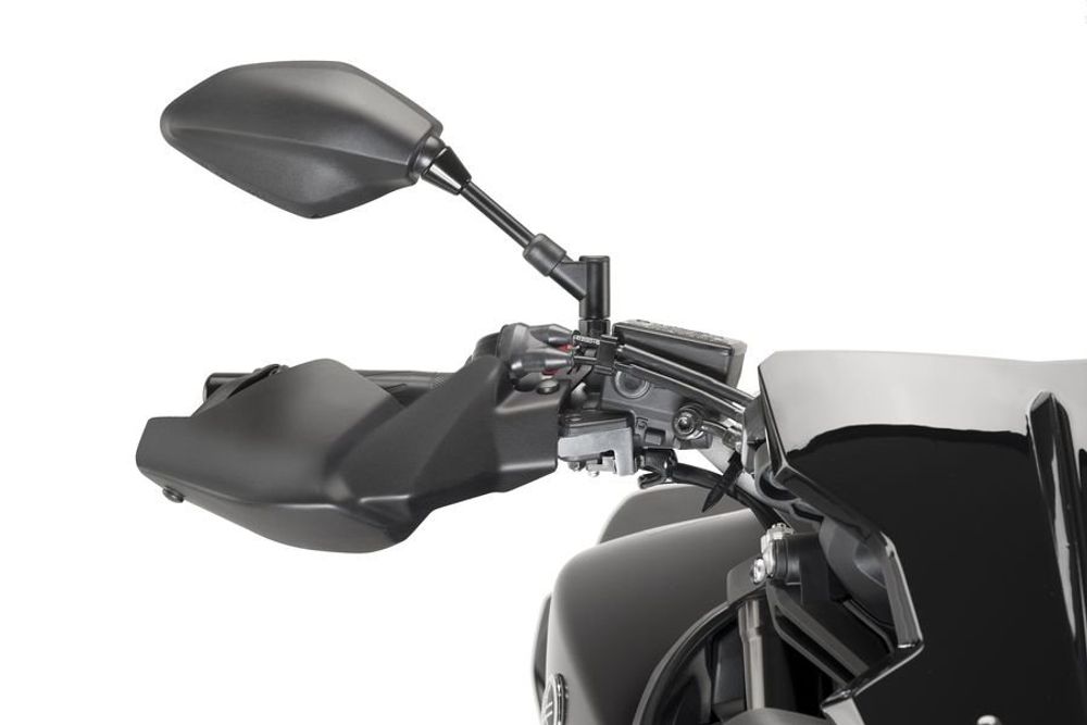PUIG 9161J Handschutzprotektoren passend fuer YAMAHA MT-09 Mattschwarz