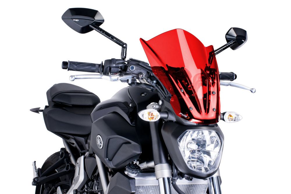 PUIG 7016R New Generation Touring passend fuer YAMAHA MT-07 Rot