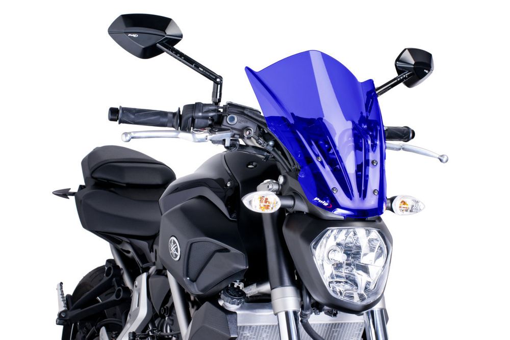 PUIG 7016A New Generation Touring passend fuer YAMAHA MT-07 Blau