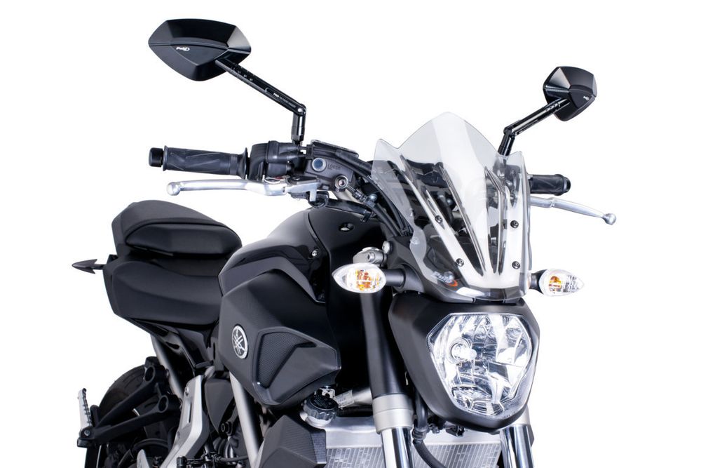 PUIG 7015W New Generation Sport passend fuer YAMAHA MT-07 Transparent