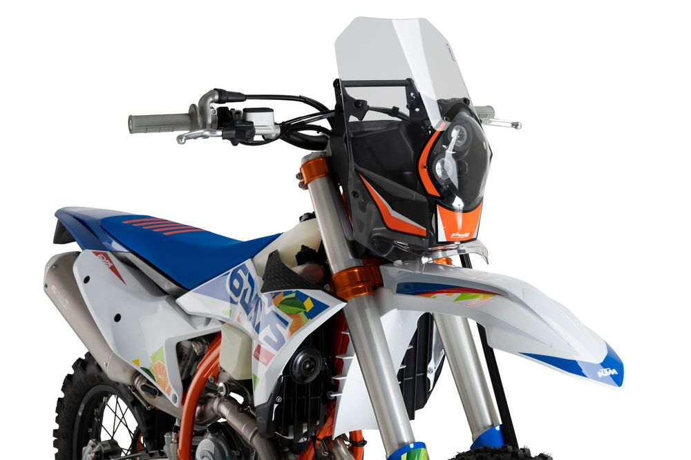 PUIG 22937W Semifaring Rally passend fuer KTM 450EXC-F SIX DAYS