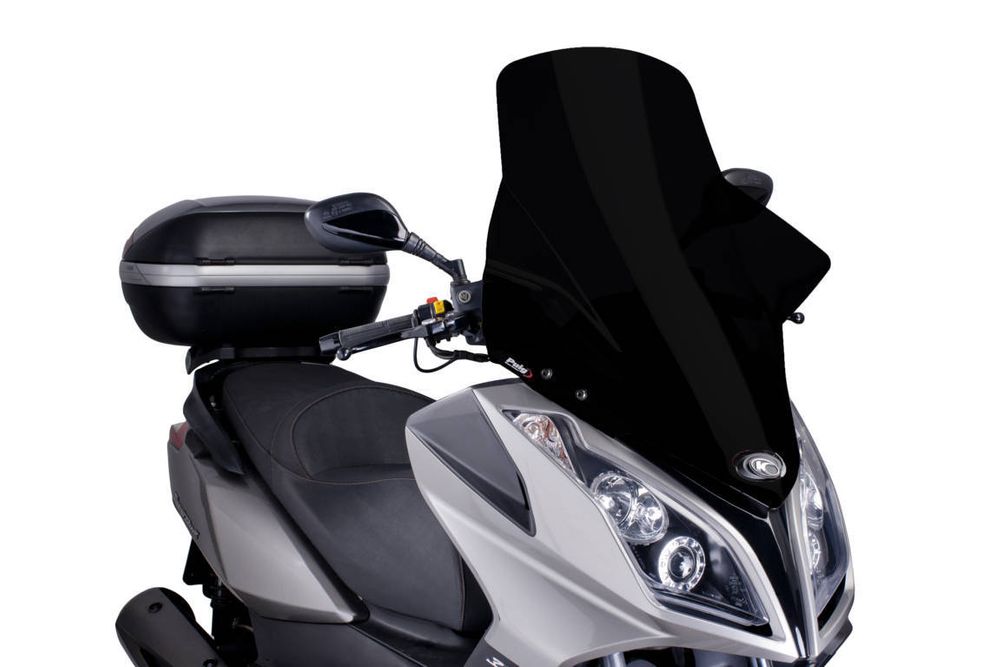 PUIG 6790N Windschutzscheibe V-Tech Line Touring passend fuer KYMCO X-TOWN 300 Schwarz