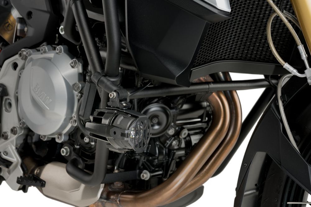 PUIG 3642N Zusatzscheinwerfern Beam passend fuer BMW F850GS Schwarz