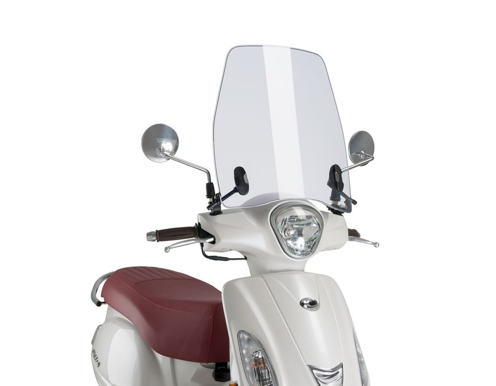 PUIG 9501W Rollerscheibe Trafic passend fuer KYMCO FILLY 125 Transparent
