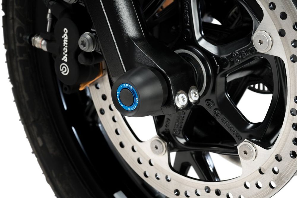 PUIG 20056N Vorderachsregler PHB19 passend fuer BMW F850GS Schwarz