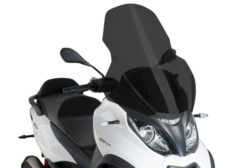 PUIG 1666F Windschutzscheibe V-Tech Line Touring passend fuer PIAGGIO MP3 500 SPORT Stark getönt