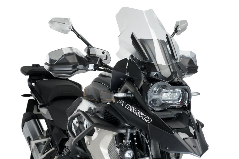 PUIG 9718N E.R.S. (Elektronisches Regulierungsystem für Scheiben) passend fuer BMW R1200GS Schwarz