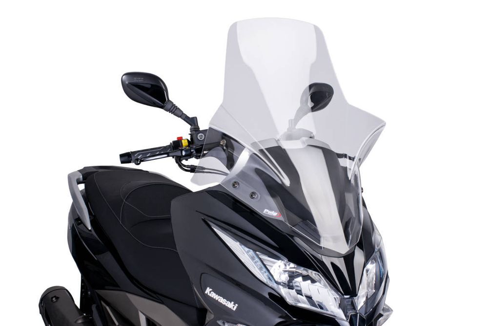 PUIG 7020W Windschutzscheibe V-Tech Line Touring passend fuer KAWASAKI J300 Transparent