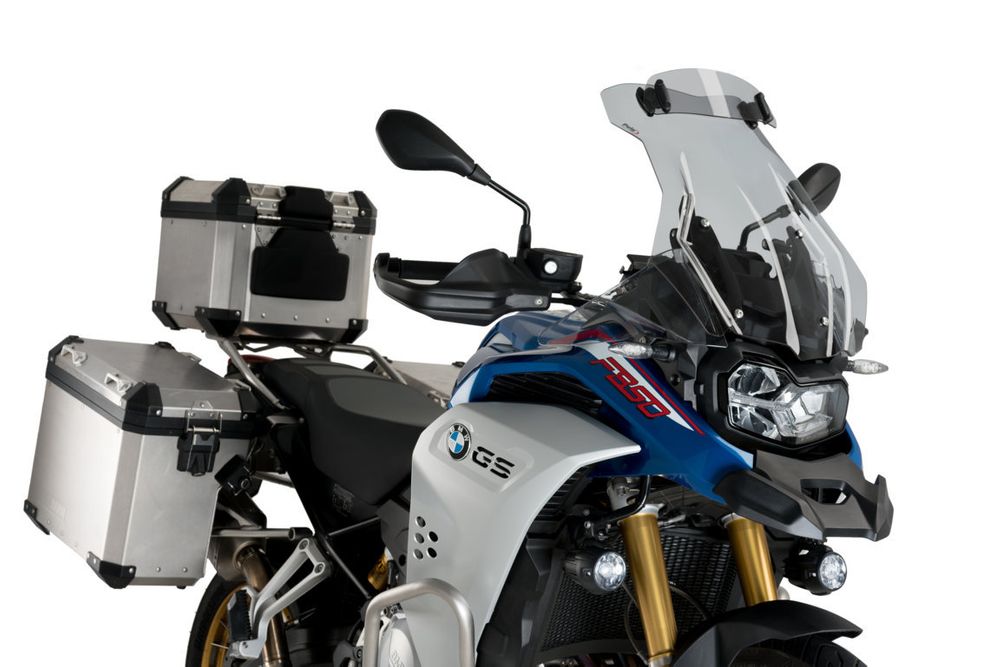 PUIG 3597H Tourenscheibe Plus mit Spoilerscheibe  passend fuer BMW F850GS Getönt