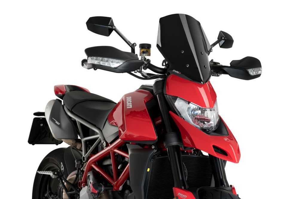 PUIG 3634N New Generation Sport passend fuer DUCATI HYPERMOTARD 950 Schwarz