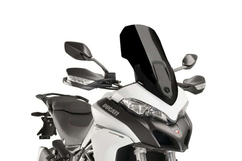 PUIG 7623N Tourenscheibe passend fuer DUCATI MULTISTRADA 1200 Schwarz