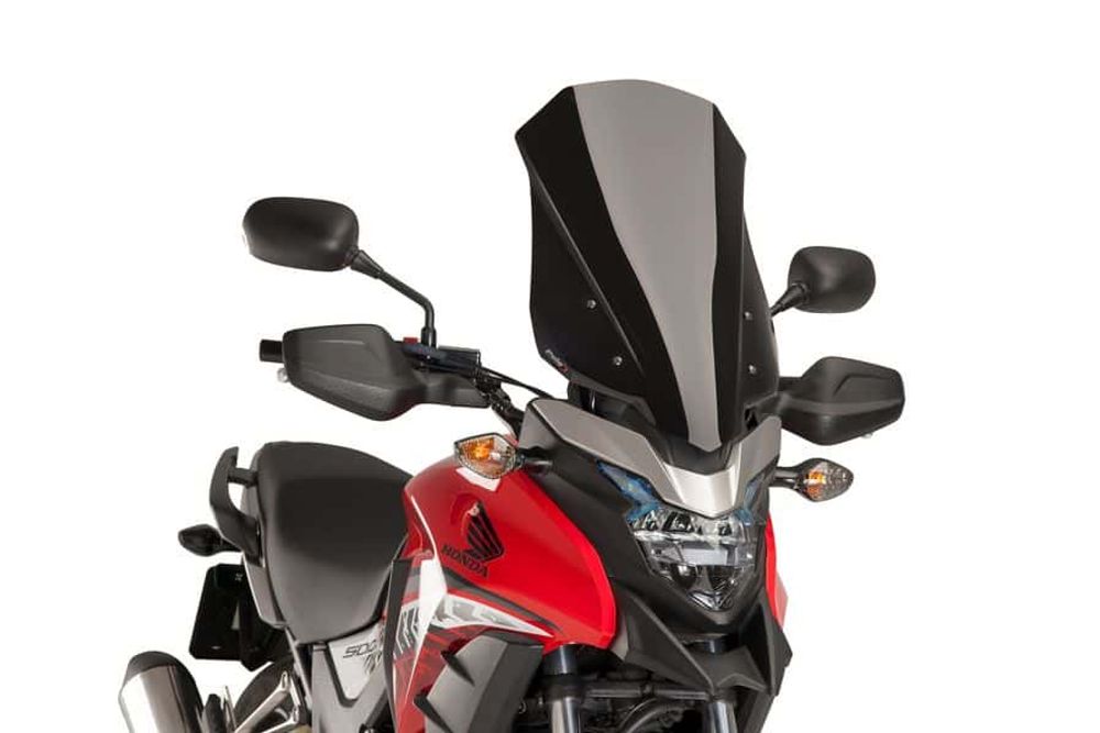 PUIG 8901N Tourenscheibe passend fuer HONDA CB500X Schwarz