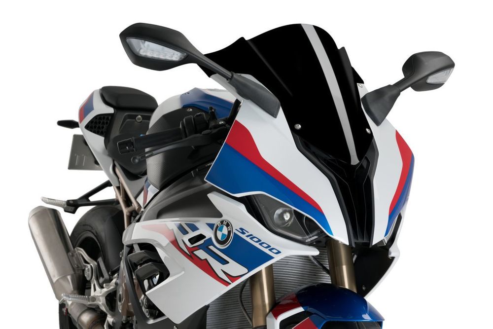 PUIG 3571N Z-Racing Scheibe passend fuer BMW S1000RR Schwarz