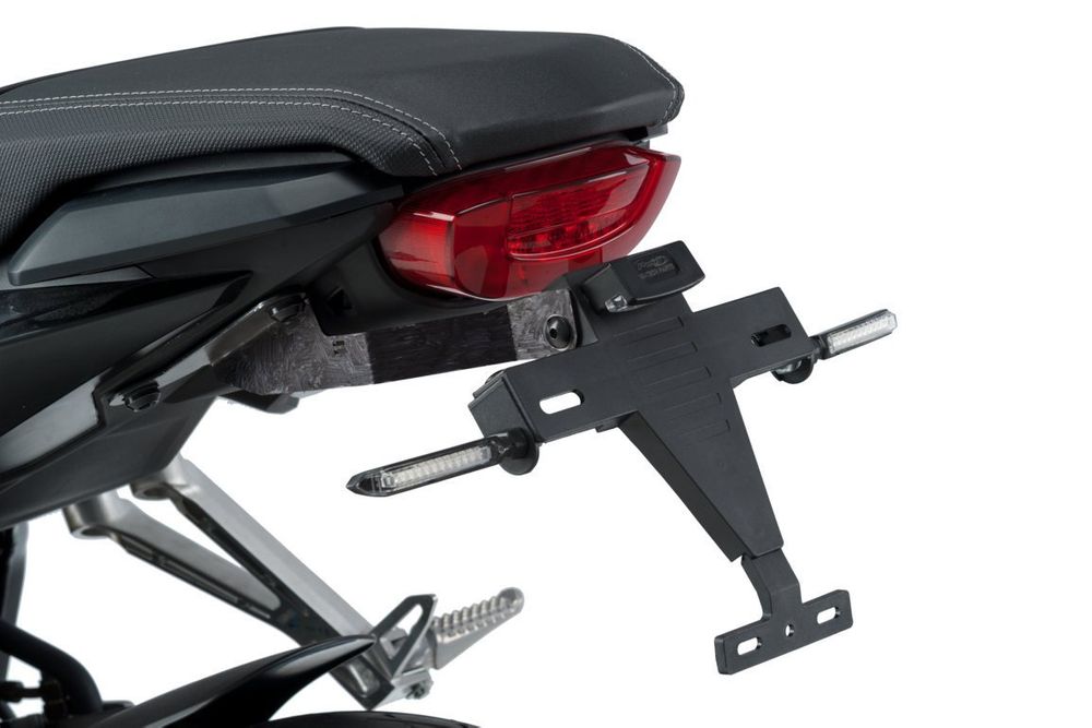 PUIG 3527N Kennzeichenhalters passend fuer HONDA CBR650R Schwarz