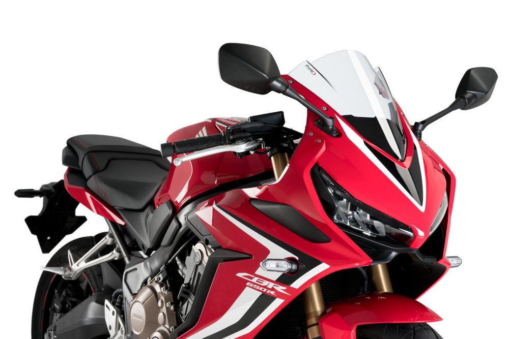 PUIG 3568W Z-Racing Scheibe passend fuer HONDA CBR650R Transparent