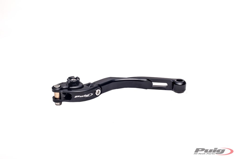 PUIG 24NNN Hebel 3.0. passend fuer KAWASAKI KLE500 Schwarz