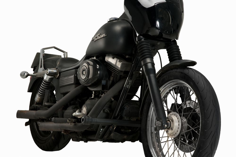 PUIG 21044N Opie Sturzbügel passend fuer HARLEY DAVIDSON DYNA SUPER GLIDE CUSTOM FXDC Schwarz