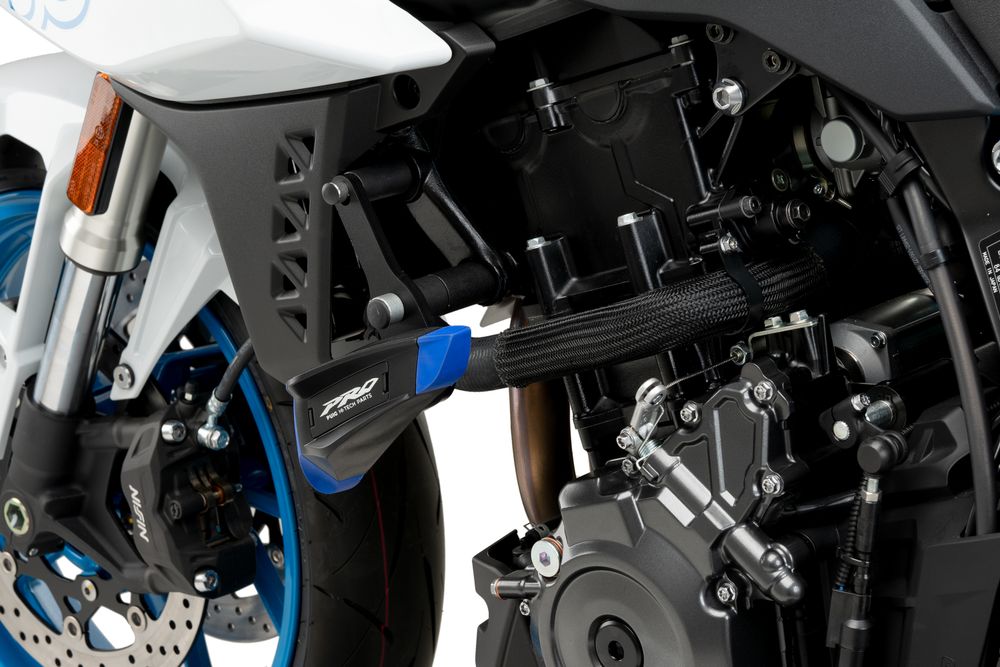 PUIG 21622N Sturzpads PRO 2.0 passend fuer SUZUKI GSX-8S Schwarz