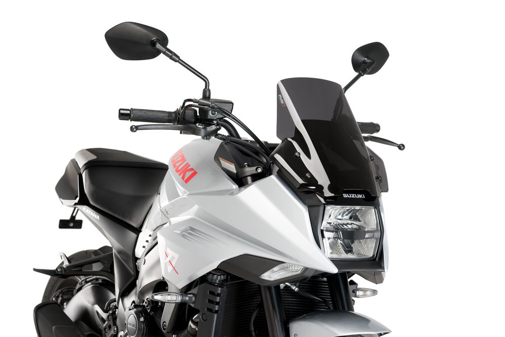 PUIG 3637F Tourenscheibe passend fuer SUZUKI GSX-S1000 KATANA Stark getönt