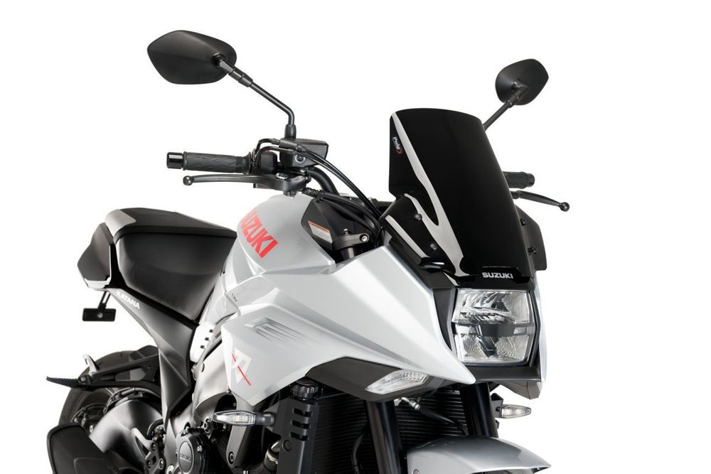 PUIG 3637N Tourenscheibe passend fuer SUZUKI GSX-S1000 KATANA Schwarz
