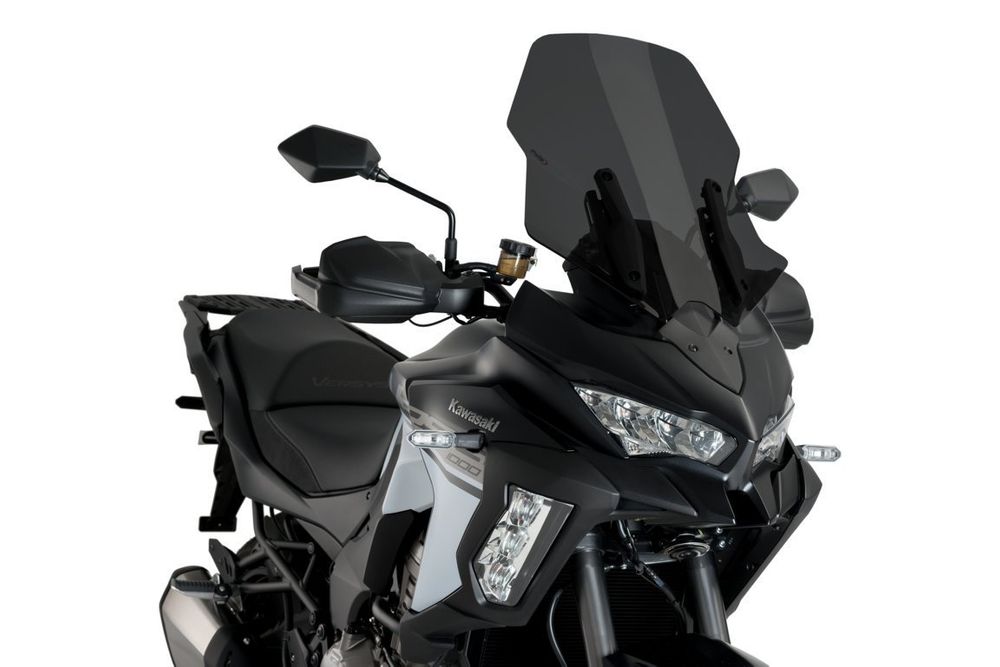 PUIG 3640F Tourenscheibe passend fuer KAWASAKI VERSYS 1000 SE Stark getönt