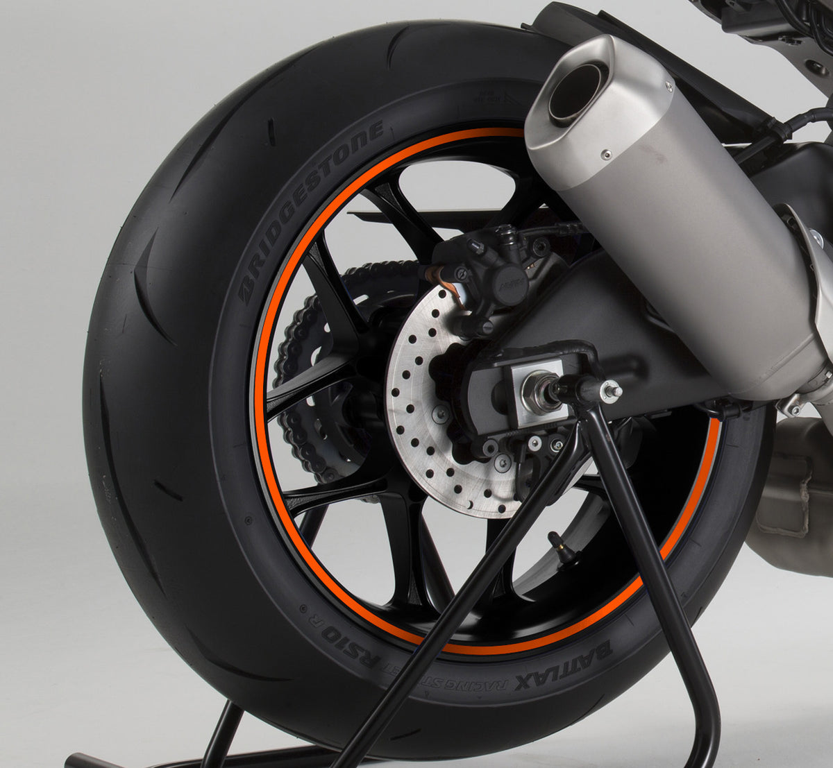 PUIG 2568T Felgenstreifen passend fuer HONDA NT650V DEAUVILLE Orange