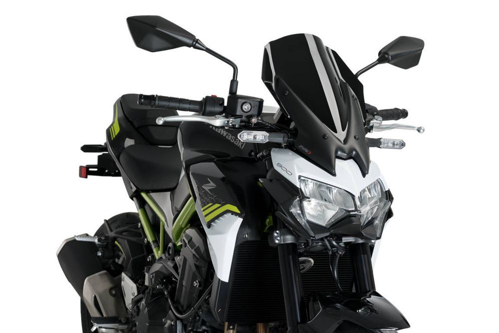 PUIG 3841N New Generation Touring passend fuer KAWASAKI Z900 Schwarz