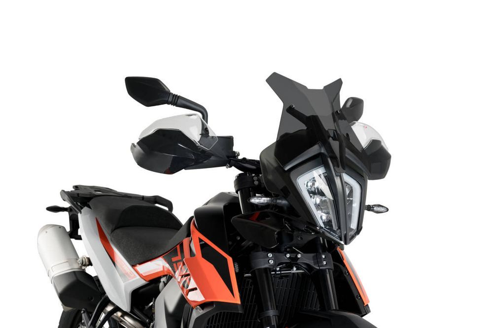 PUIG 3738F Sportscheibe passend fuer KTM 790 ADVENTURE Stark getönt
