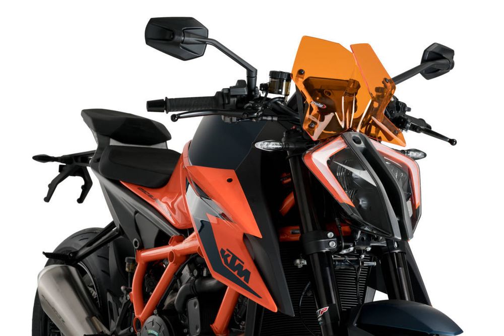PUIG 20425T New Generation Sport passend fuer KTM 1290 SUPERDUKE R Orange