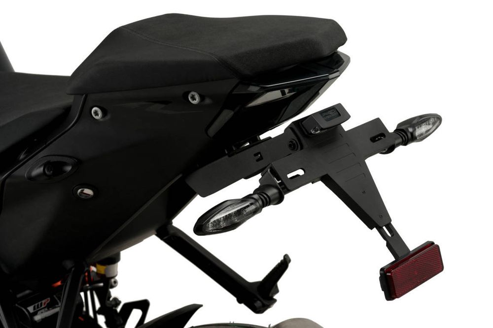 PUIG 20449N Kennzeichenhalters passend fuer KTM 1290 SUPERDUKE R Schwarz