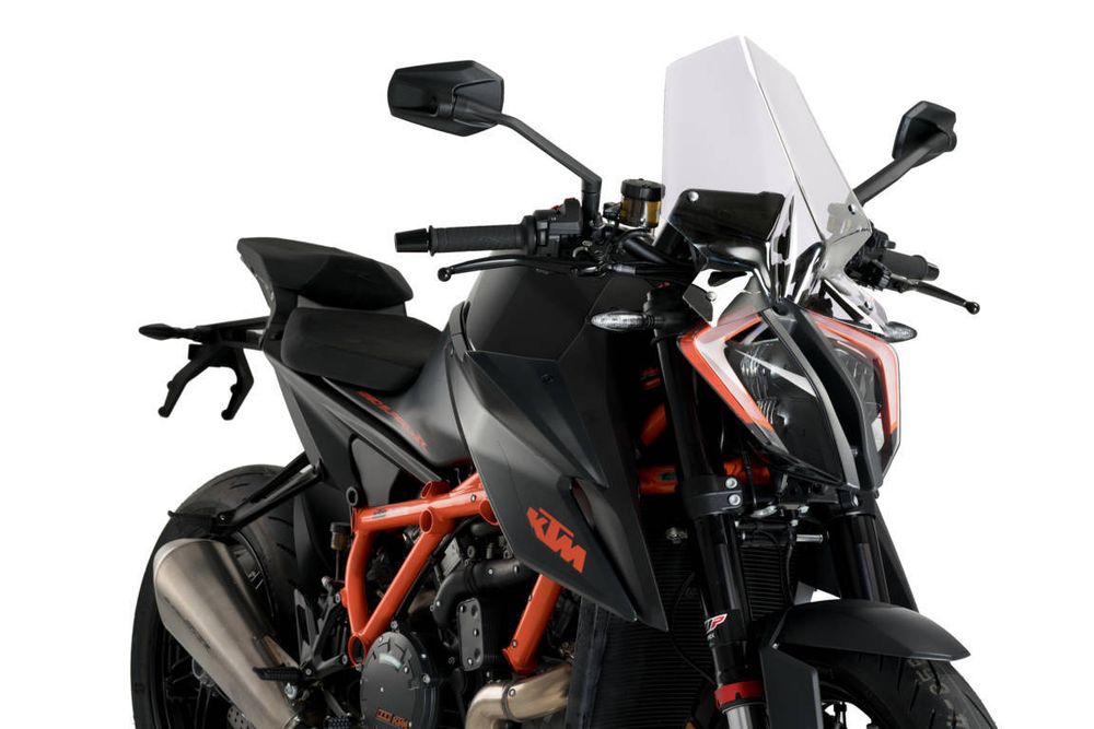 PUIG 20461W New Generation Touring passend fuer KTM 1290 SUPERDUKE R Transparent