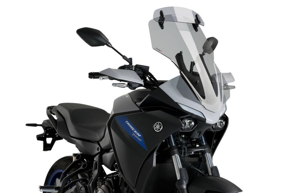 PUIG 20435H Tourenscheibe mit Spoilerscheibe passend fuer YAMAHA TRACER 700 Getönt