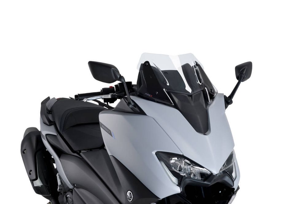 PUIG 9423W Windschutzscheibe V-Tech Line Sport passend fuer YAMAHA T-MAX 530 Transparent